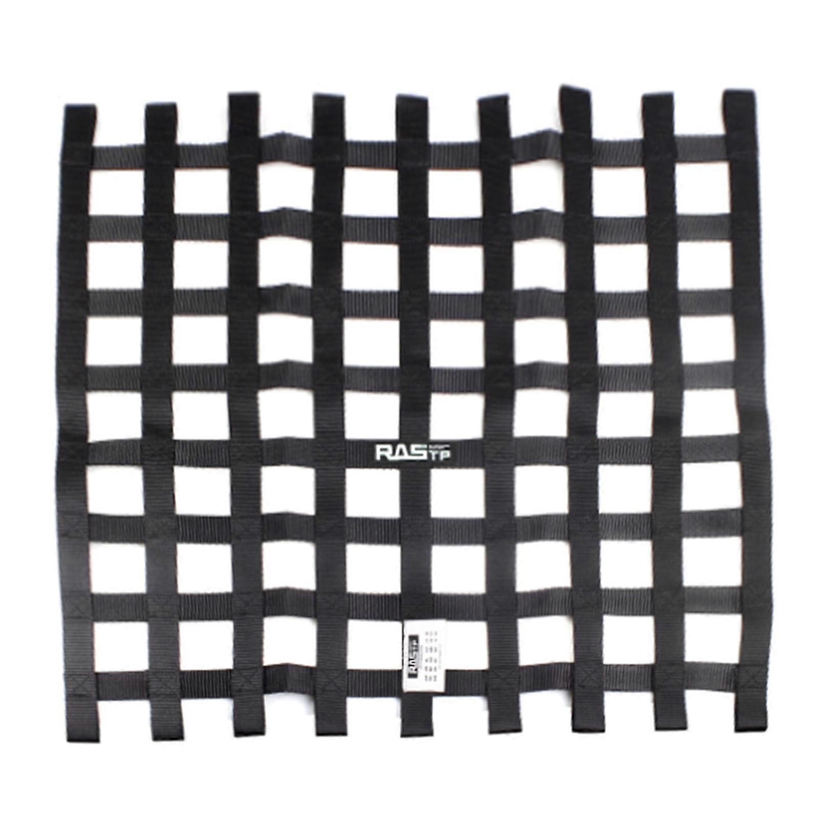 Race car window net accessories - 20Hx24W black/red/blue mounting kit