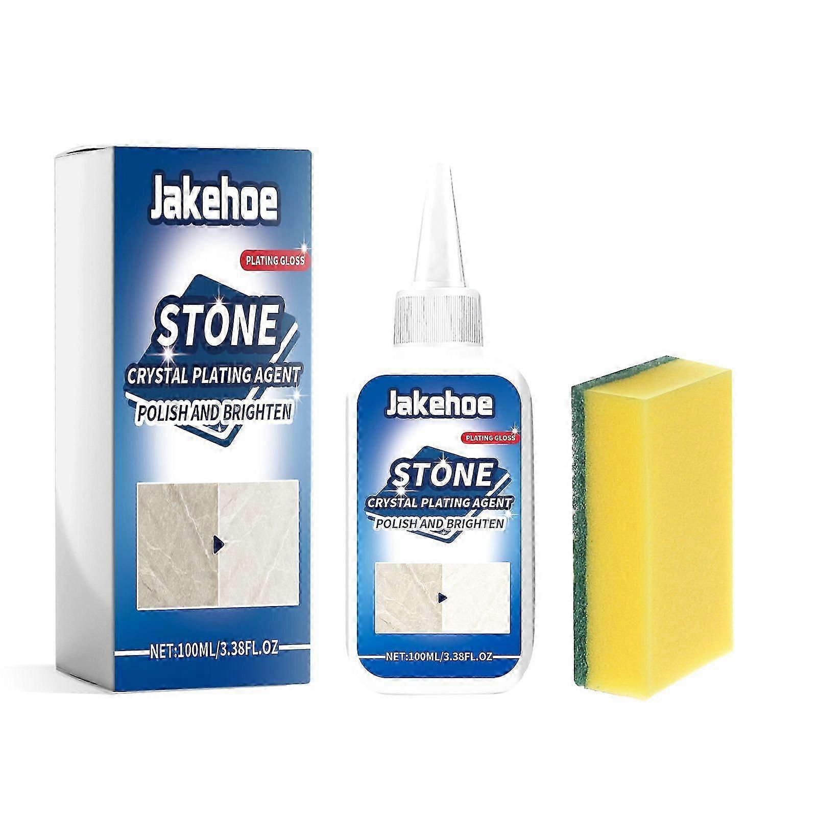 Stone Crystal Plating Agent - Marble , Tile Surface Cleaner, Rejuvenator , Protector - 135g