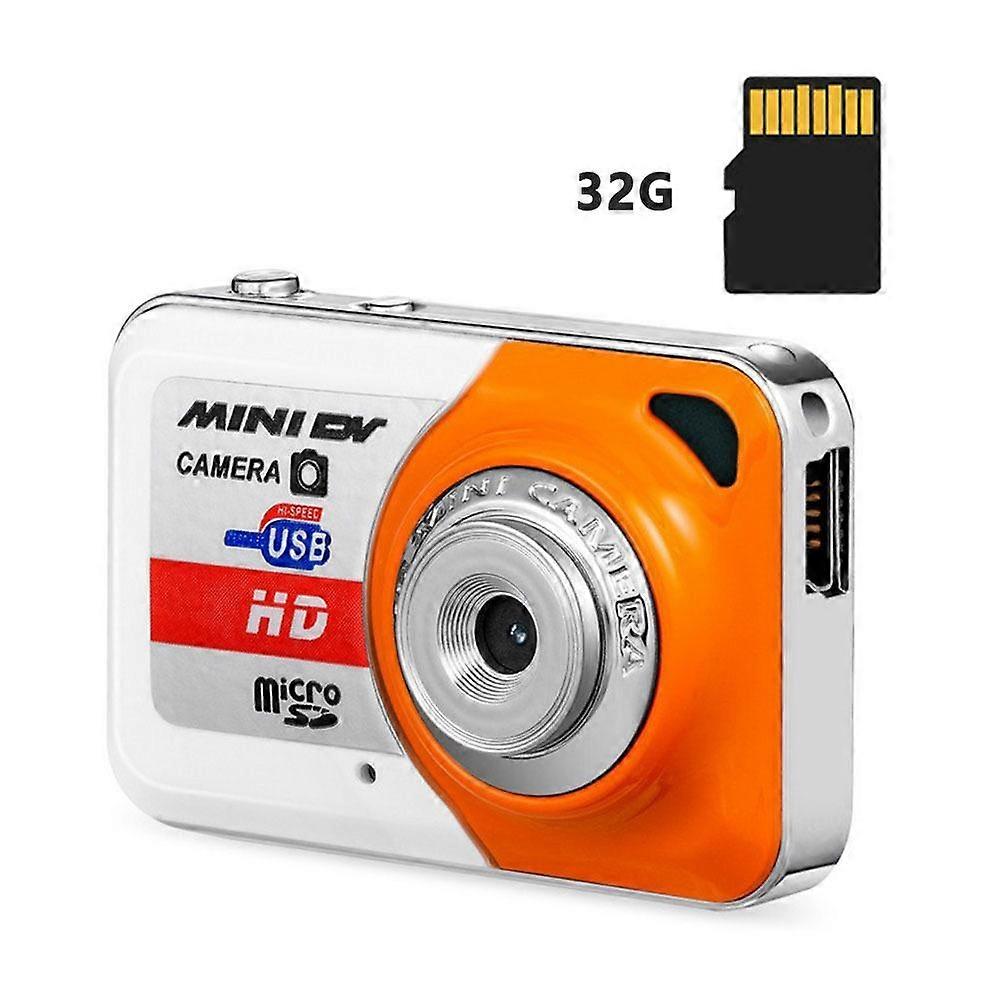 Mini HD Retro Metal Camera for Kids Portable Vlog Camera with Photo Video and Voice Recording