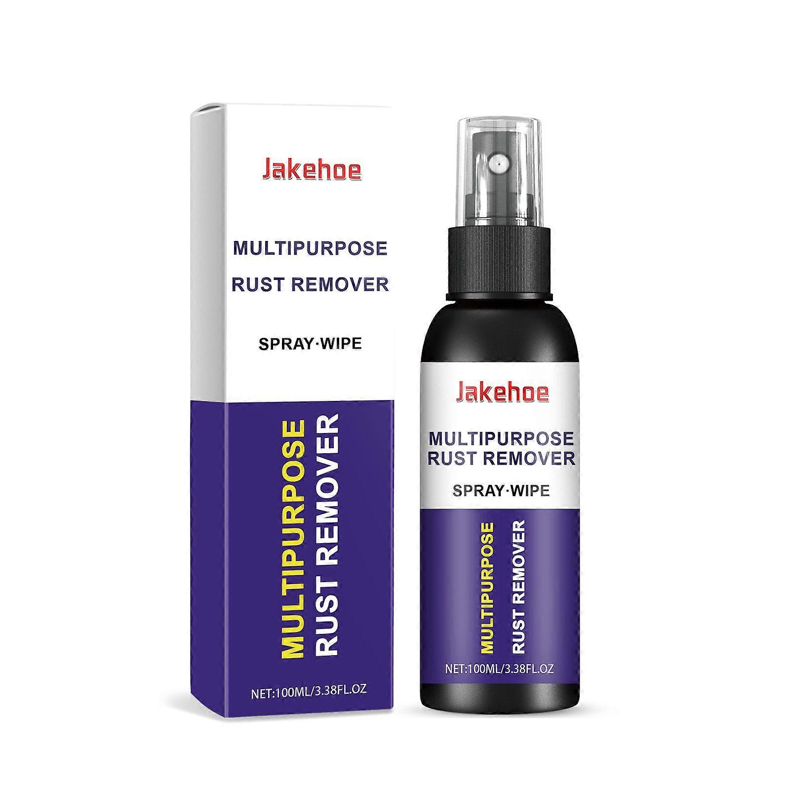 Jakehoe Multi-Purpose Rust Removal Spray: Metal Stain, Yellow, Rust And Protective Rust Remover Spray
