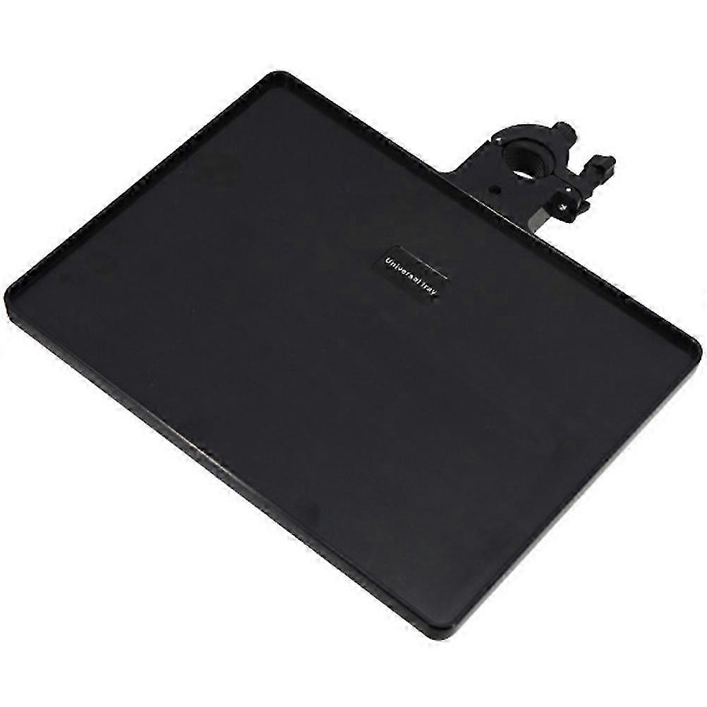 Floor Stand Clamp On Mic Tray Microphone Stand Rack Tray Tray Microphone Microphone Stand Shelf27x20.5cmBlack