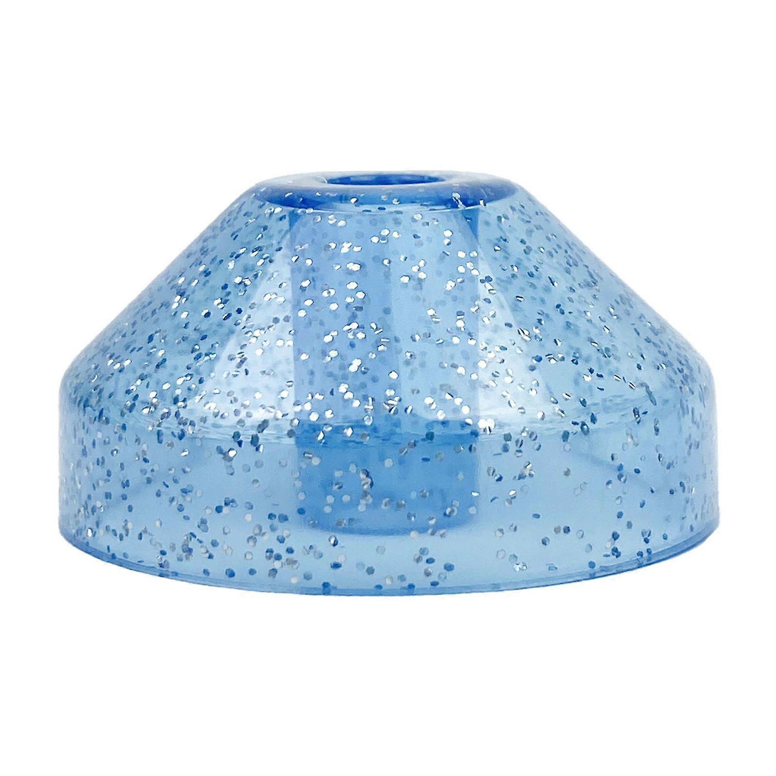 User Friendly ABS Vinyls Adapters LP45 Turntable Stabilizer Vinyls Record Dome For Precise Rotations Large Hole  Blue