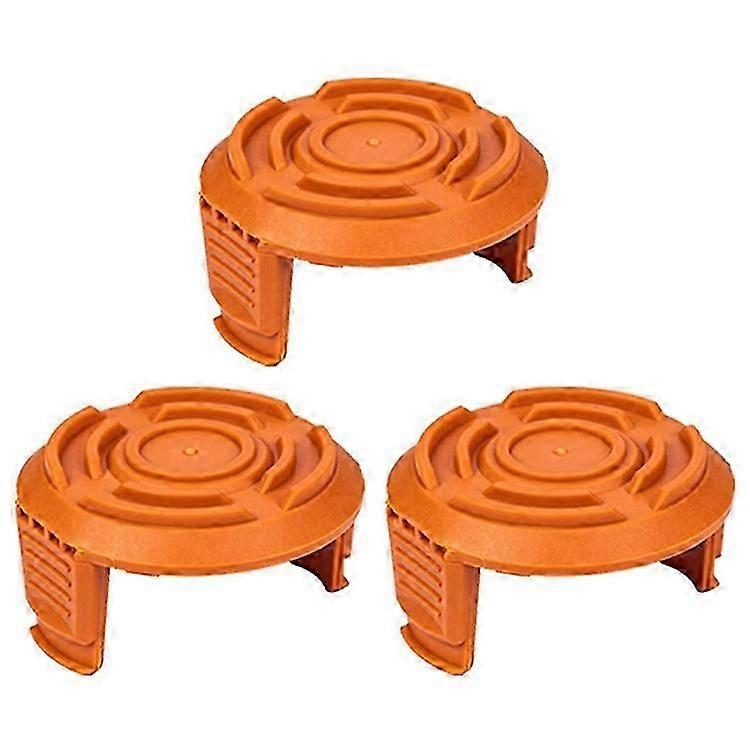3 قطع متوافقة مع Worx WG150 / WG151 / WG163 / G165 جزازة العشب بكرة كاب قطع الغيار ، WA6531