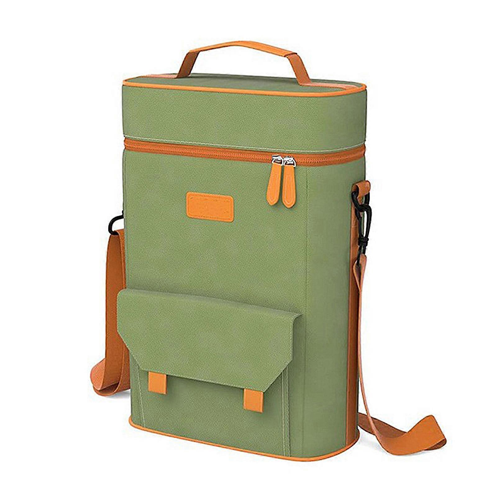 High Capacity Thermal Picnics Coolers Bag For Bottles And Accessories Waterproof Parties Wine Coolers with Shoulder Strap Multicolor