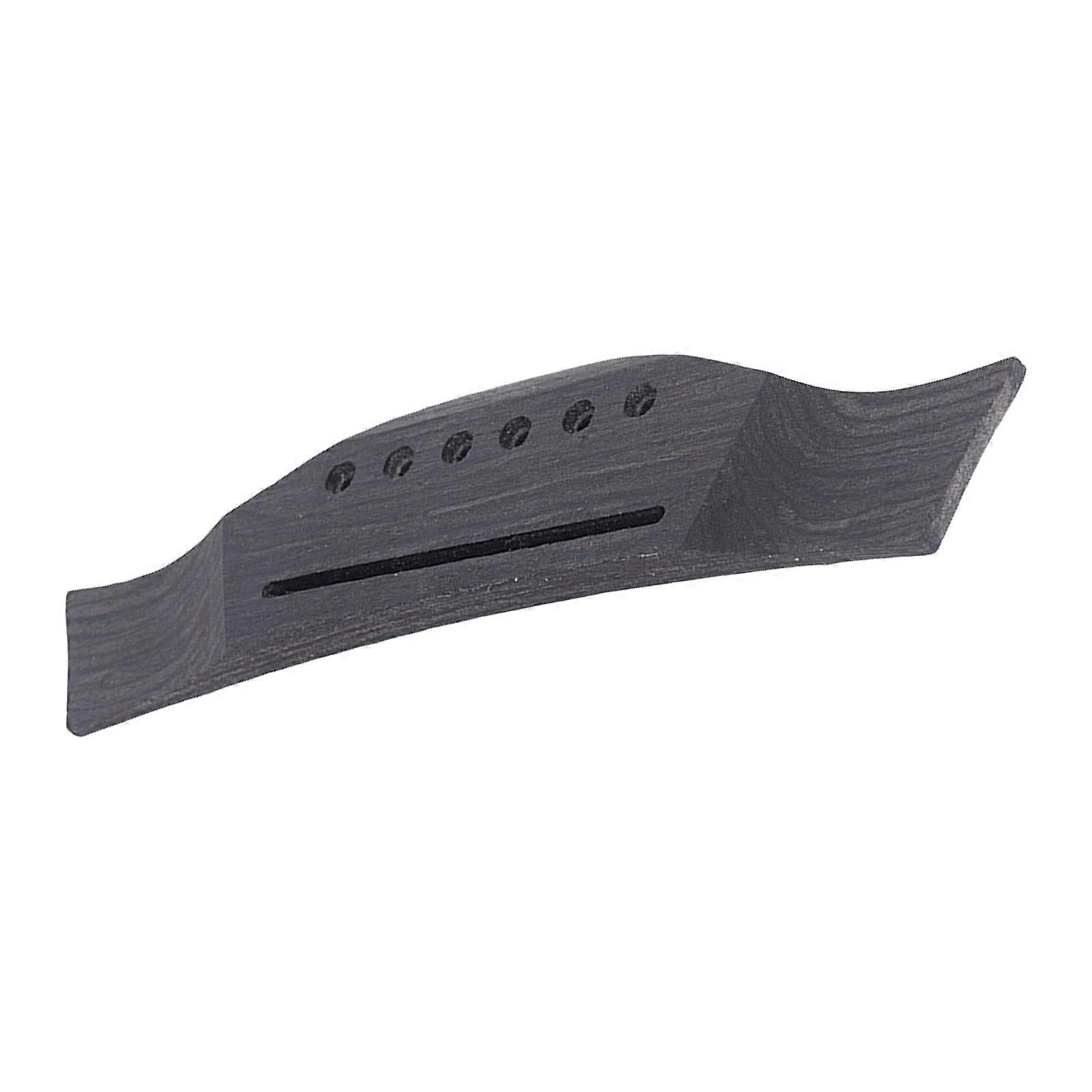 Lower Wood Saddles Guitar Bridge 6 String Folk Guitar Bridge Lower String Pillow for Acoustic Guitar Easy to Install Multicolor