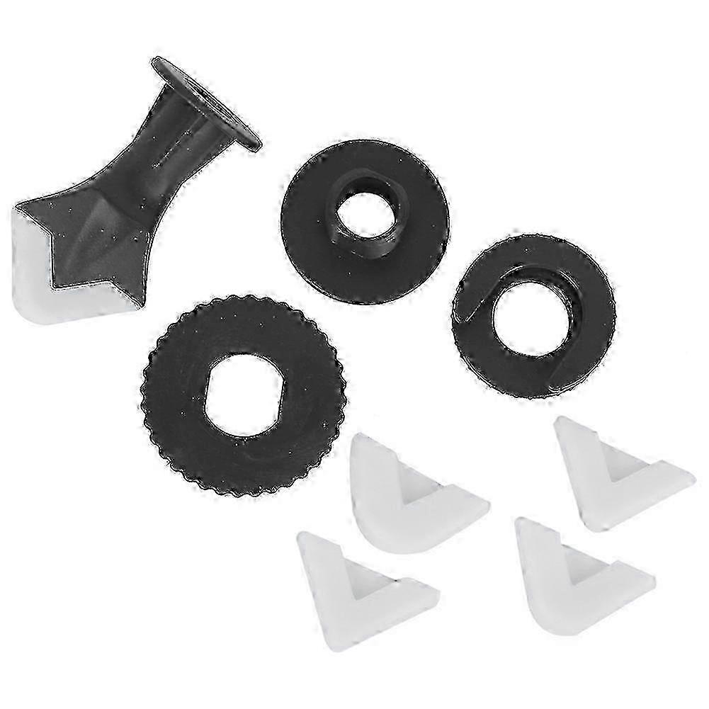 9PCs Sealant Finishing Tool Set Silicone Scraper Sealing Tool Hardware Accessory Plastic