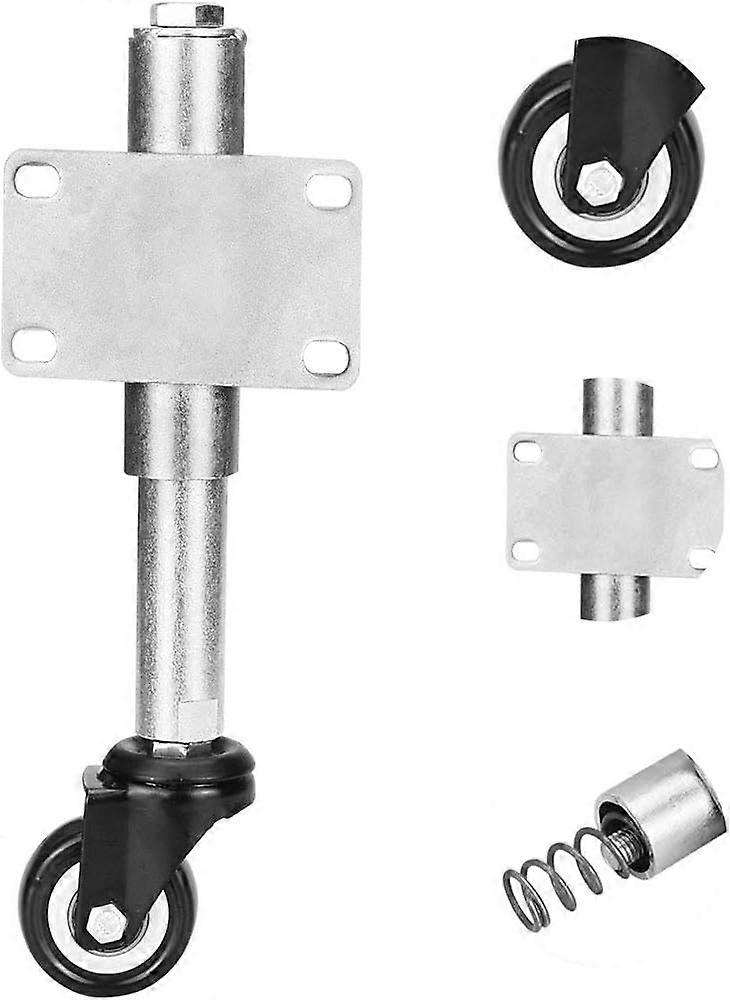 Gate roller, spring-loaded, support roller, spring, sliding gate, heavy gates