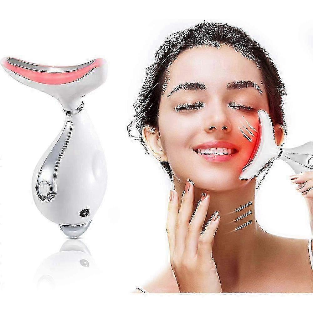 2025 HJyang Anti Wrinkle Face Device, Face Neck And Eye Massage Device 3 Modes High Frequency Vibration Facial Device For Anti Wrinkle KED