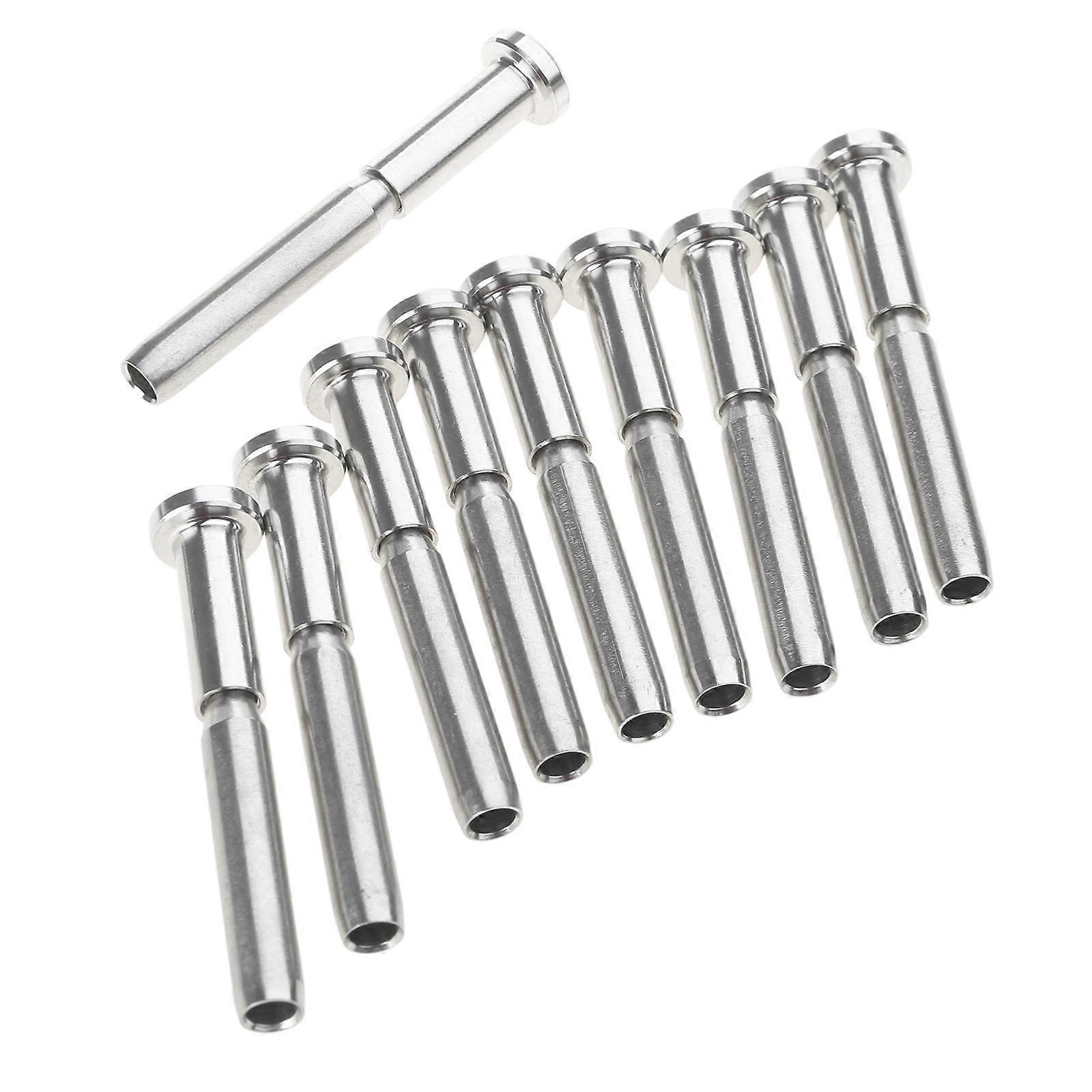 Cable Railing set with Invisible Swage Hardware Cable Railing Assemblies for Cables Excellent for Home Renovations Multicolor