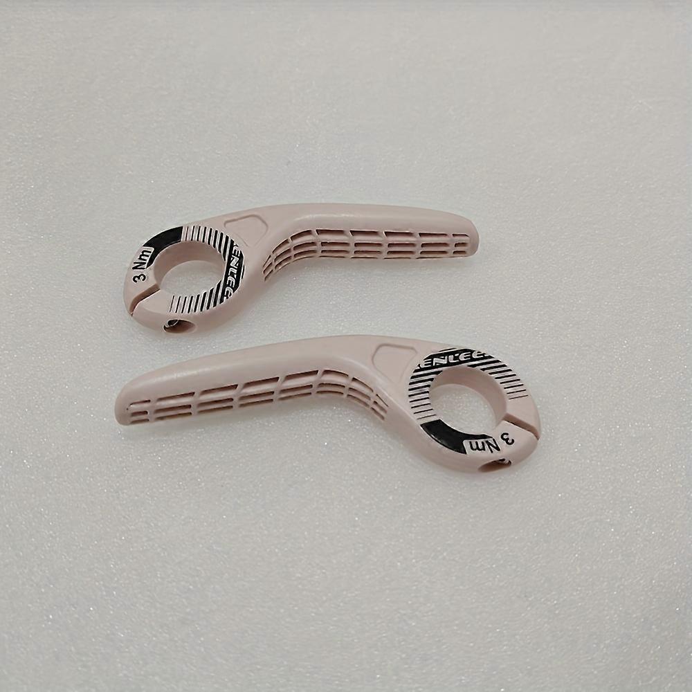 1 Pair of adjustable small bicycle handlebars with cow horns and foldable handlebars, integrated handle cover accessories