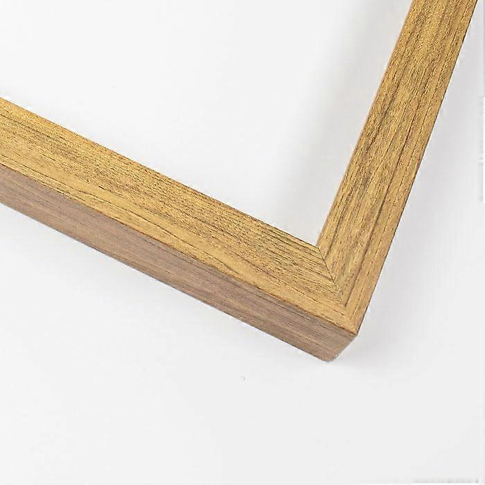 19x48 Solid Wood Shadow Box Frame with UV Acrylic for Artwork and Photography Wall Display