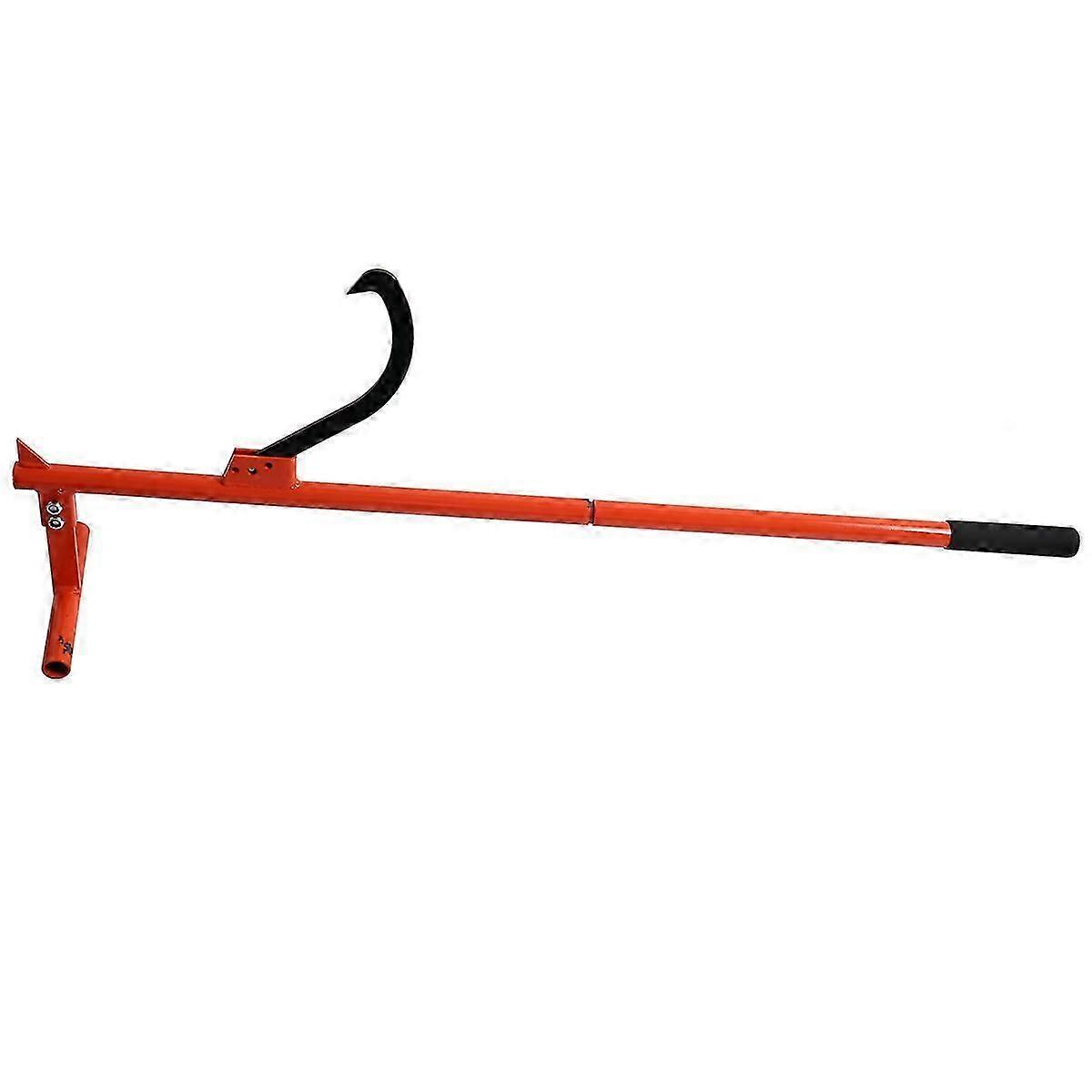 51 Inch Felled Cant Hook Logging Tool, Adjustable Log Roller Tool, Forestry Logging Tools for Liftin