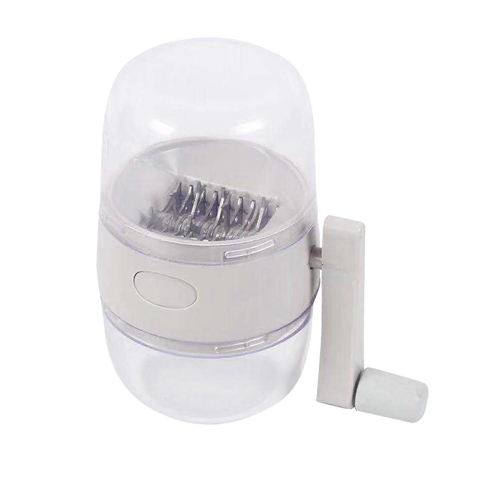 Manual Nut Grinder with Stainless Steel Blades for Almonds Walnuts Baking and Cooking