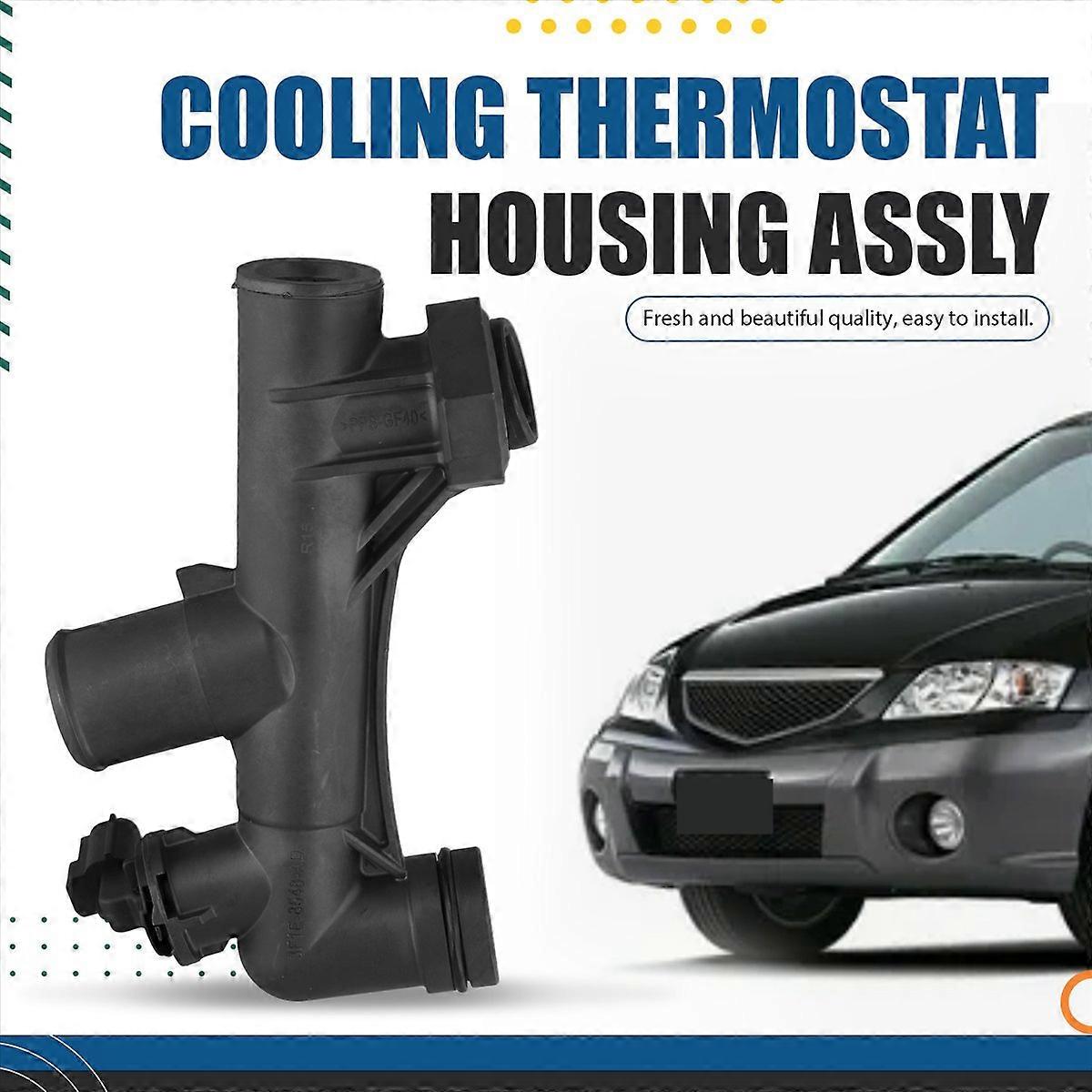 Engine Cooling Outlet Thermostat Housing with Sensor AJ511517ZA