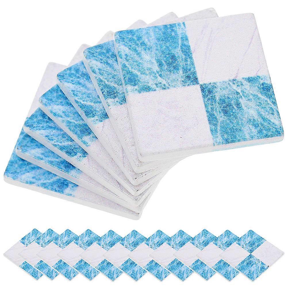 27pcs Miniature Flooring Tiny Floor Sheets Mini Floor Mode for Tiny House Decor