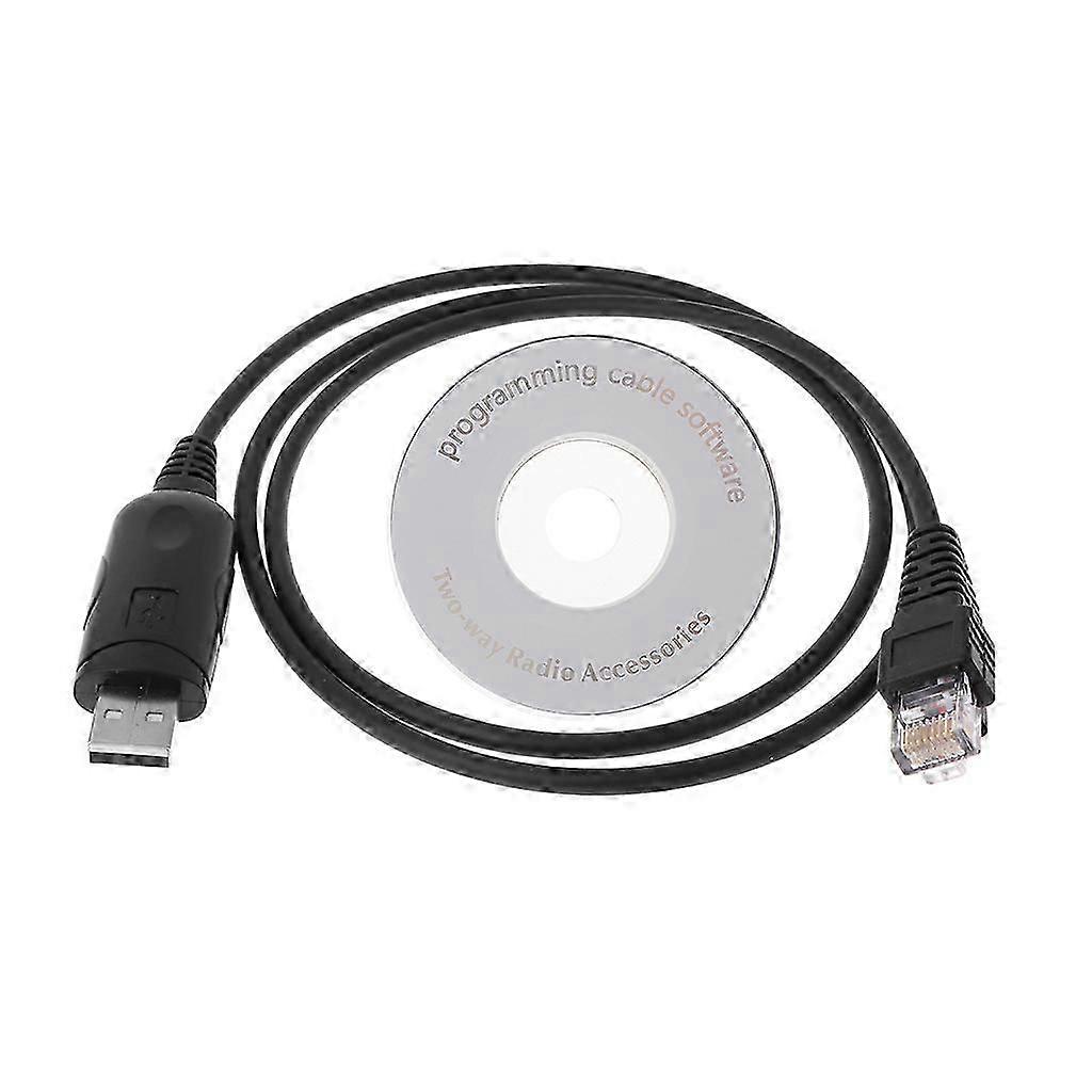 USB Programming Cable For Kenwood Radio NX-700 NX-800 NX-900 NXR-710 TM-271A  Black Edition 1128