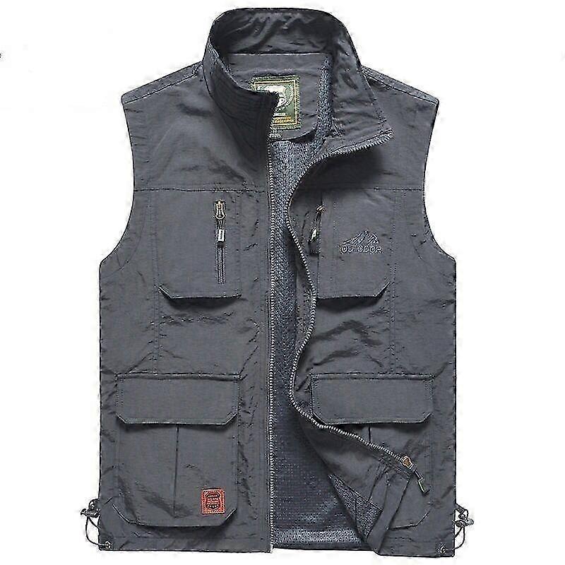 Mesh Vest for Men, Sleeveless Cooling Summer Jacket with Breathable Design