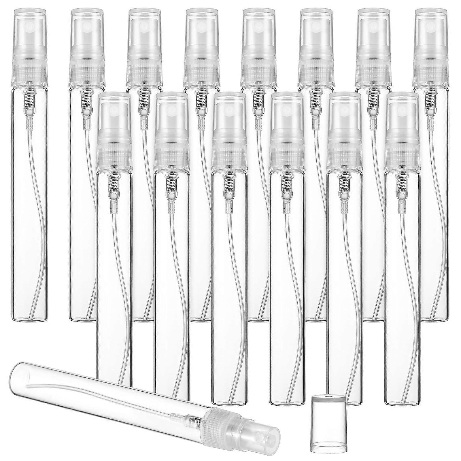 30 Pcs Travel Size Refillable Glass Spray Bottles with Fine Mist Sprayer for Perfume and Oils