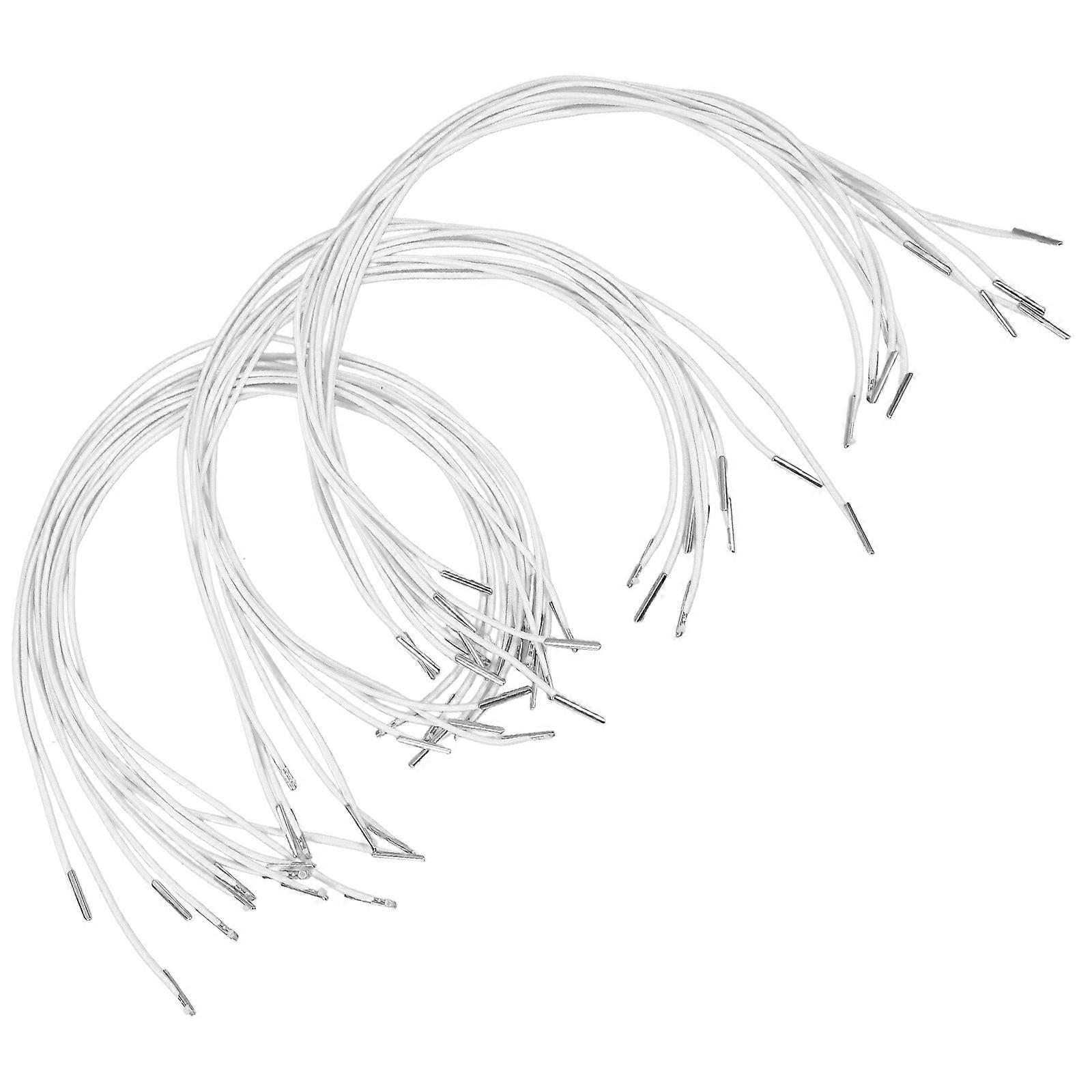 Round Elastic Cord for Hats Ensuring Comfortable Fit 30Pcs