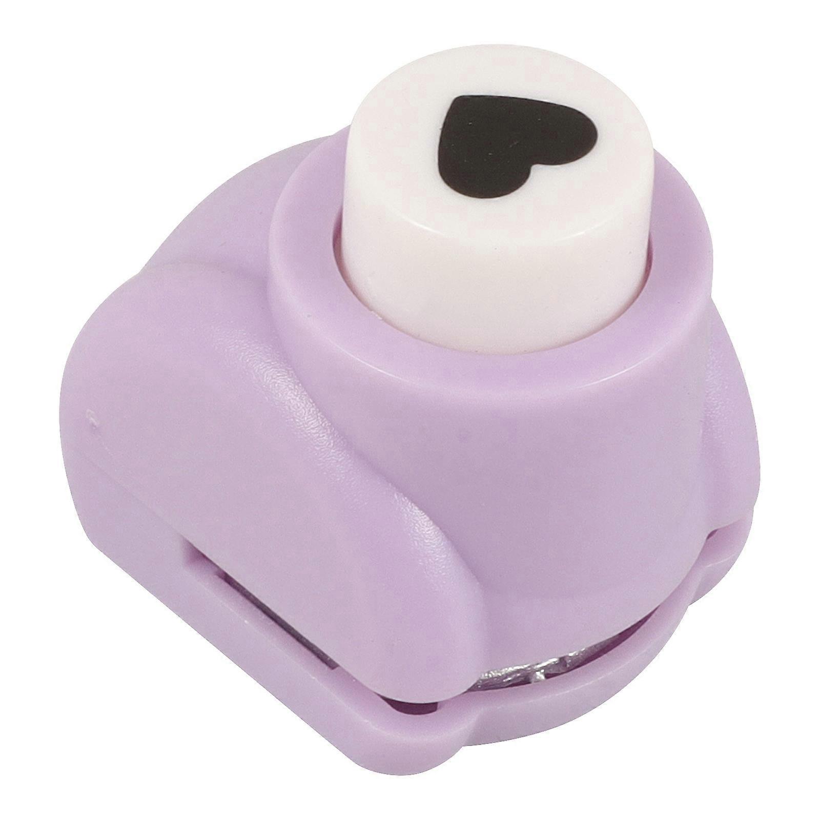 Hole Puncher for Paper Crafts DIY Punching Tool Violet