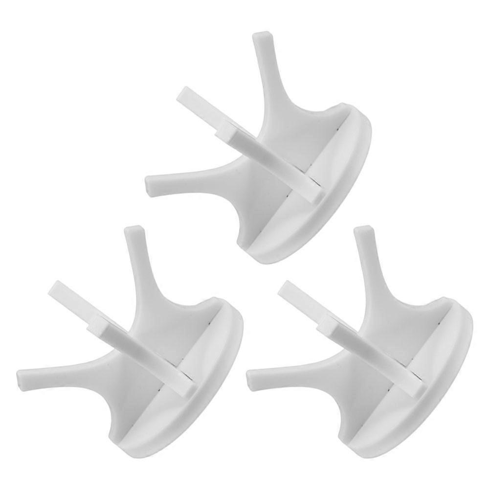 Acrylic Baseball Stand Ball Display Holder for Home Use 3Pcs