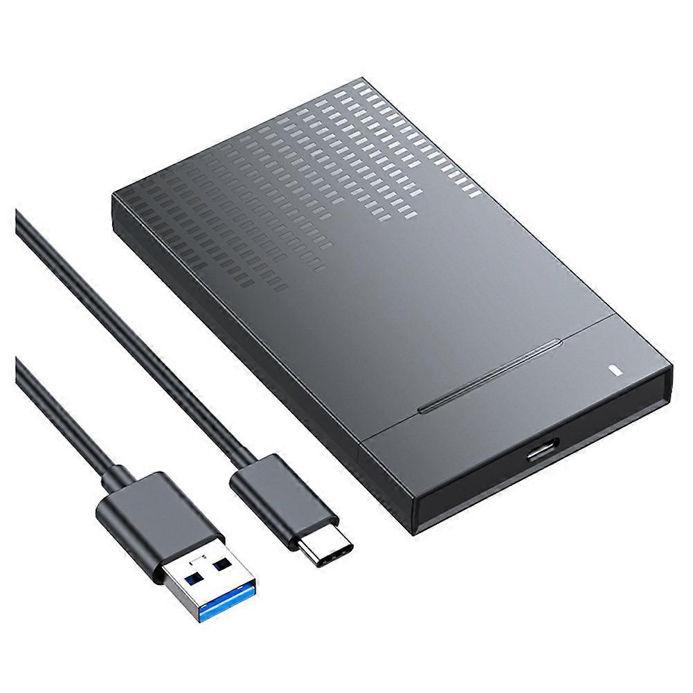 2.5Inch HDD Case SATA to TypeC3.1 Adapter External Hard Drive Enclosure for 2.5Inch SSD Disk 6Gbps/S 6TB HDD Case