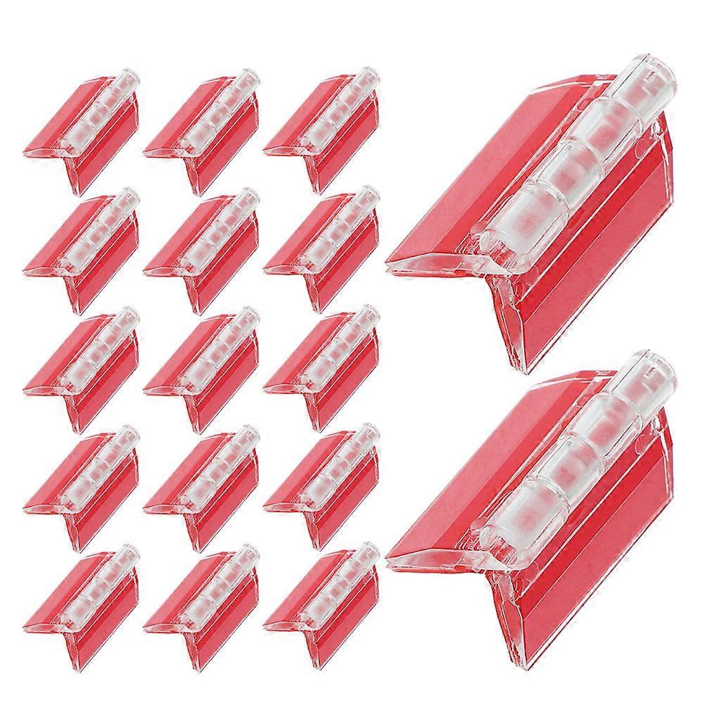 Self-Adhesive Hinge Clear Folding Hinges for Cabinet Use 20Pcs