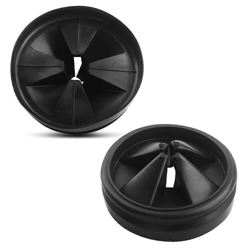 2 Pack 3 3/8 Inch Garbage Disposal Splash Guard and Sink Baffle, Durable HeatResistant Rubber
