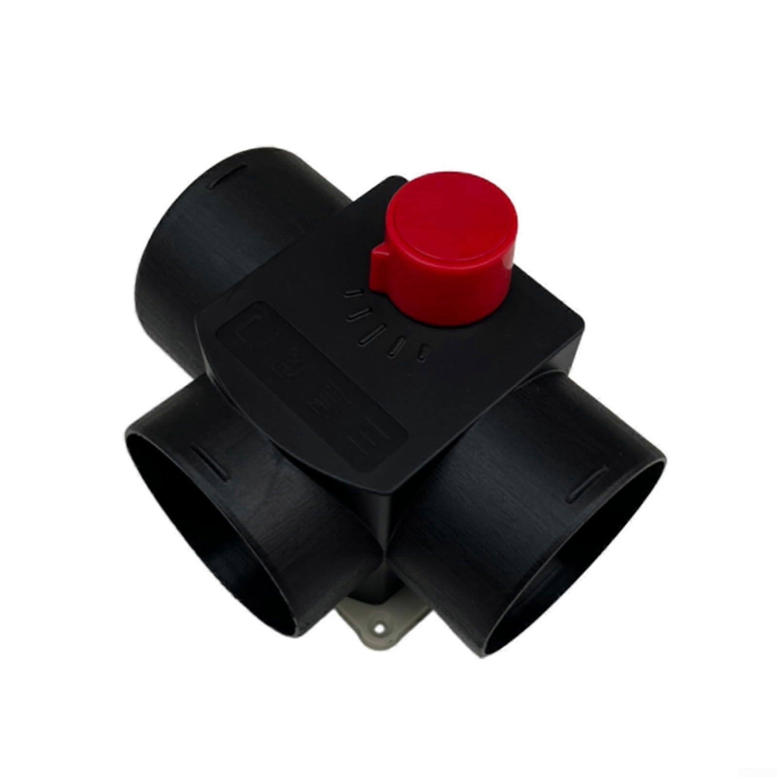 75mm Heater Air Flow Control T Branch Splitter for Eberspacher Webasto RV Camper Heat Distribution