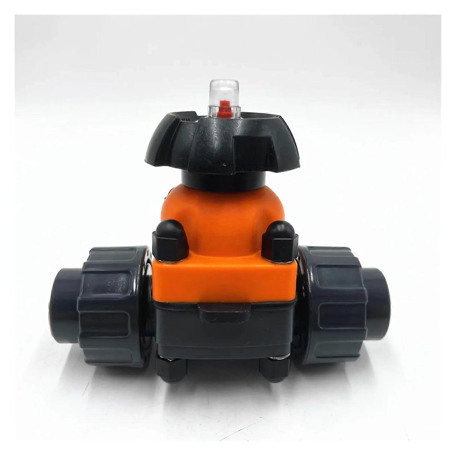 32mm UPVC Manual Diaphragm Valve with EPDM Seat, Easy Flow Control and LeakProof Union Design