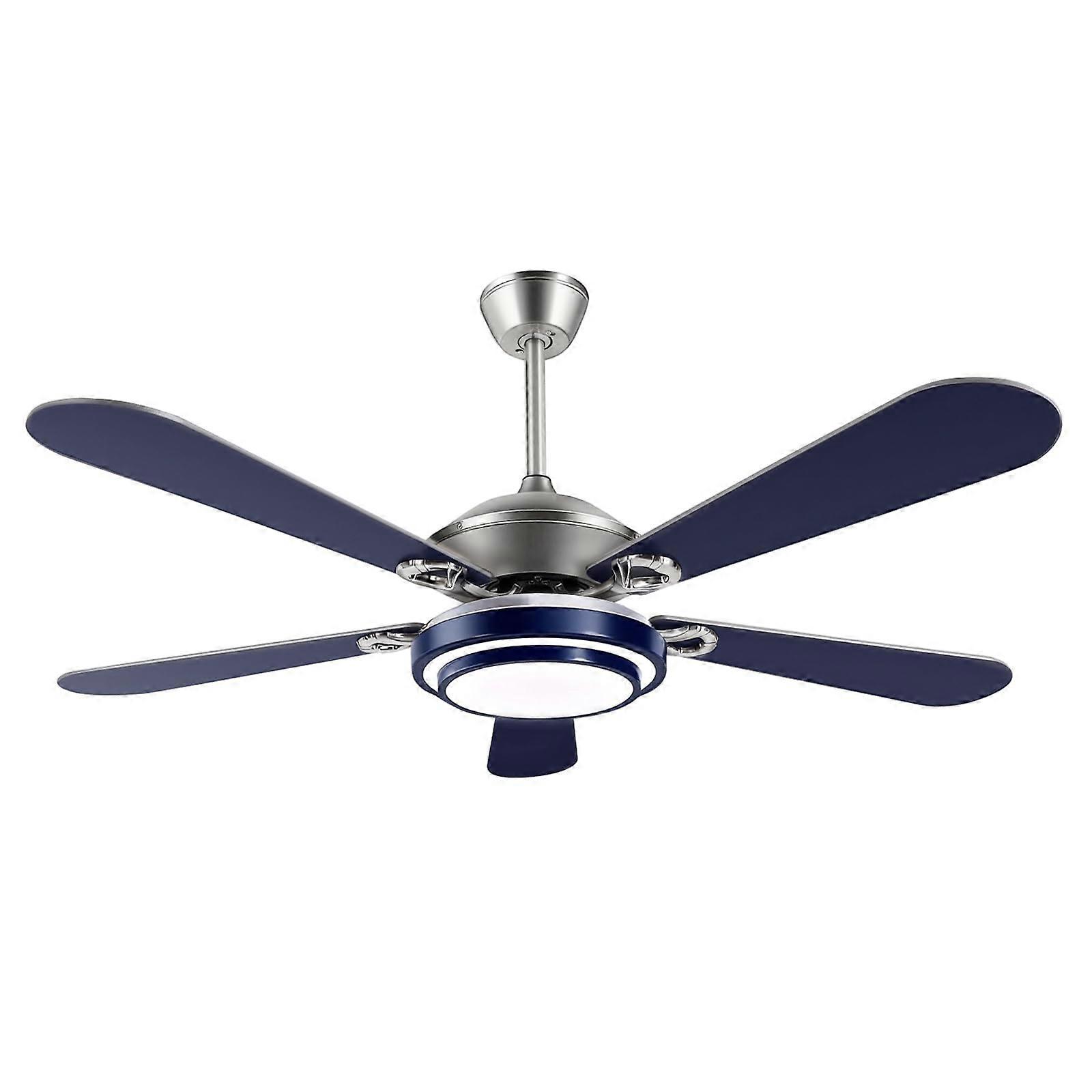 Ceiling Fan with Light and Remote, Low Profile Flush Mount LED, Smart App Control, 3 Color Modes
