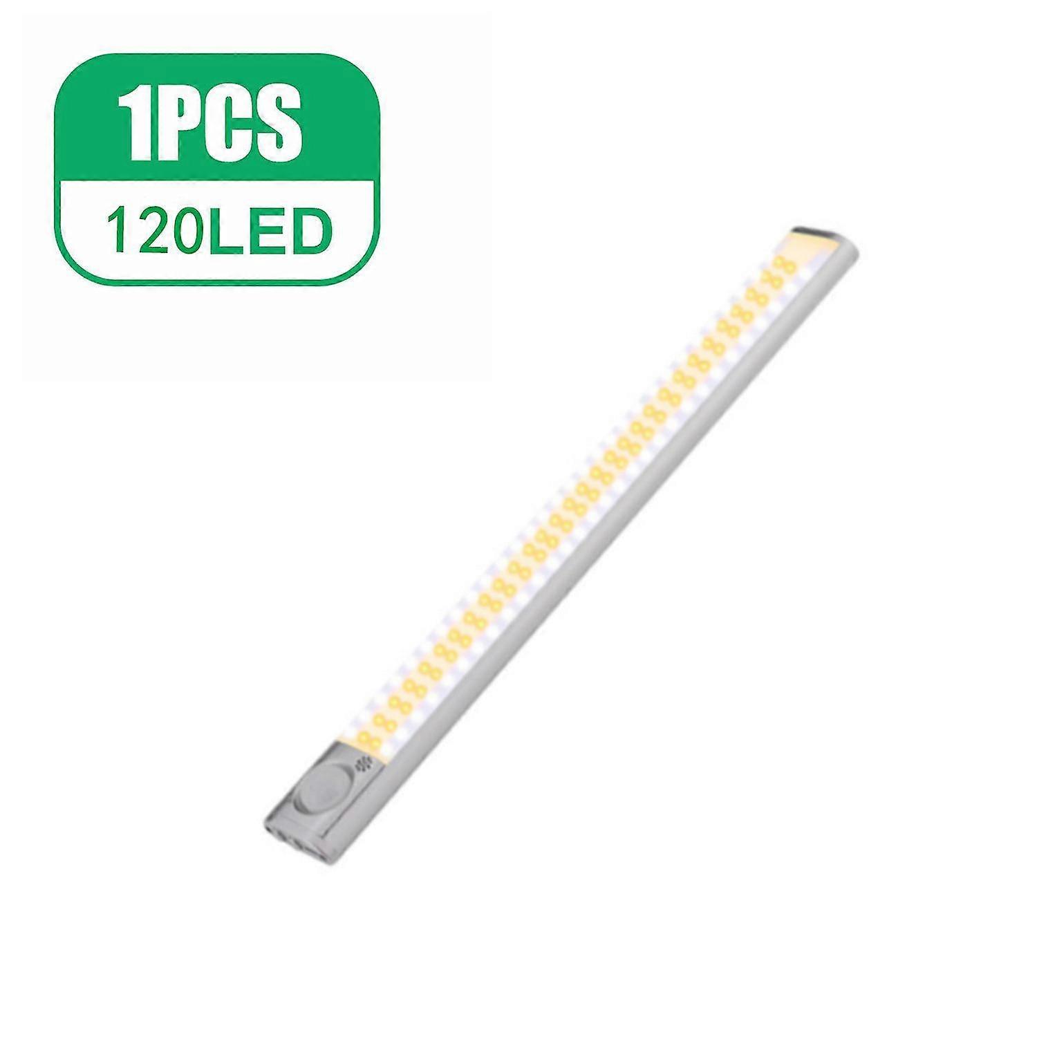 Rechargeable 160LED Motion Sensor Closet Light Wireless Under Cabinet Night Lamp