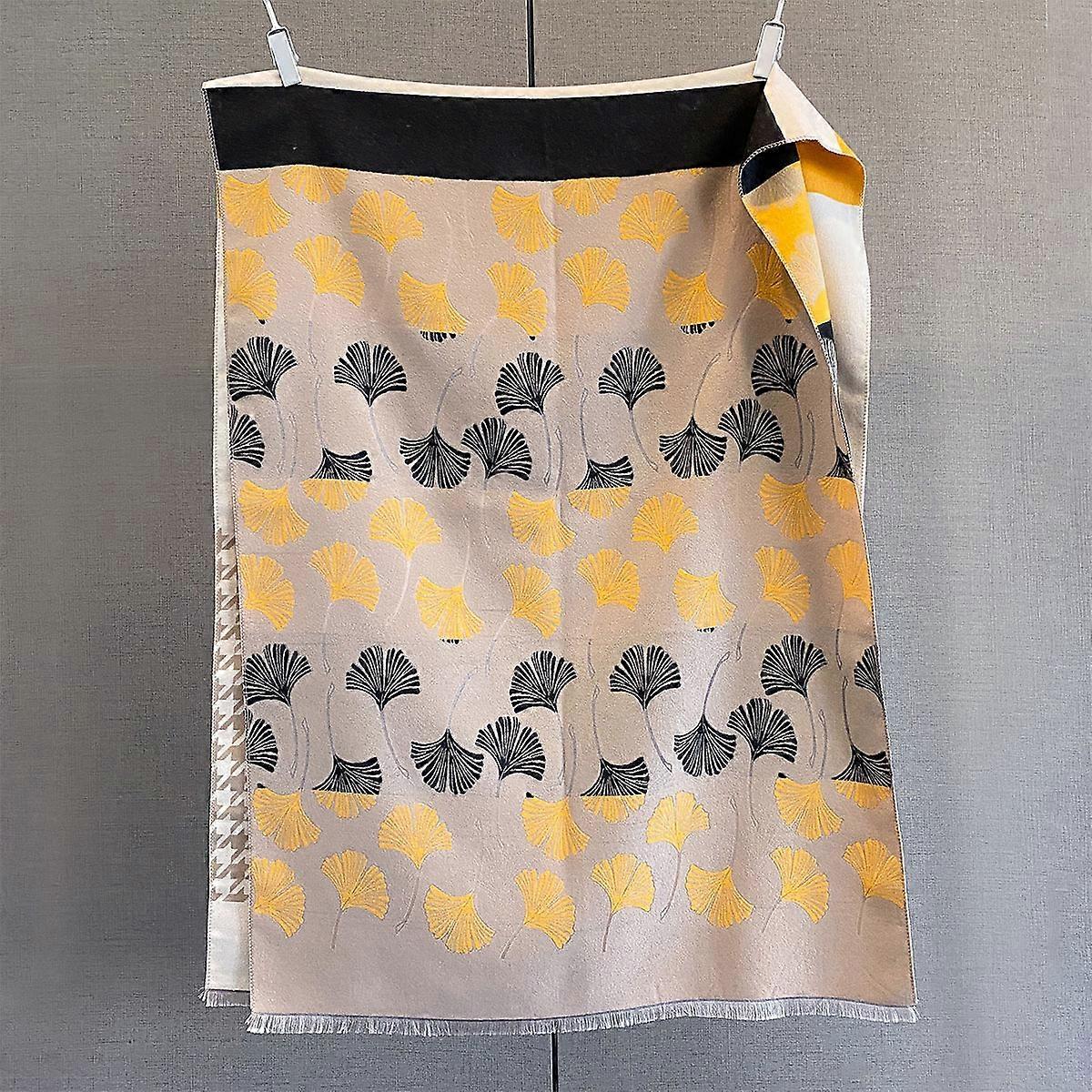 Mode de luxe nouveau hiver chaud ��charpe femmes Faux cachemire Jacquard chale ��l��gant chaud cou enveloppement ��pais chale cha?nes foulards