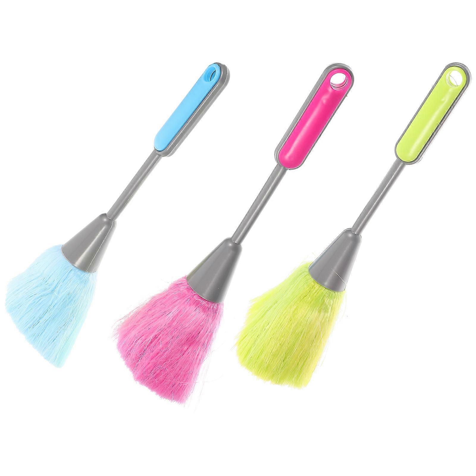 Cleaning Brush for Keyboard Dust Cleaning 3Pcs Assorted Color Plastic Set