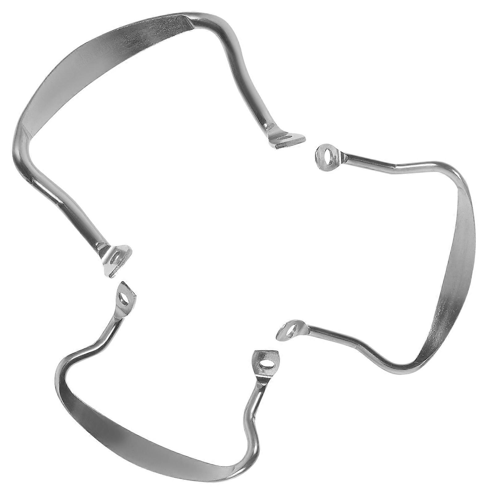 Pot Side Handle Stainless Steel Replacement Serving Tray Handles 1Set