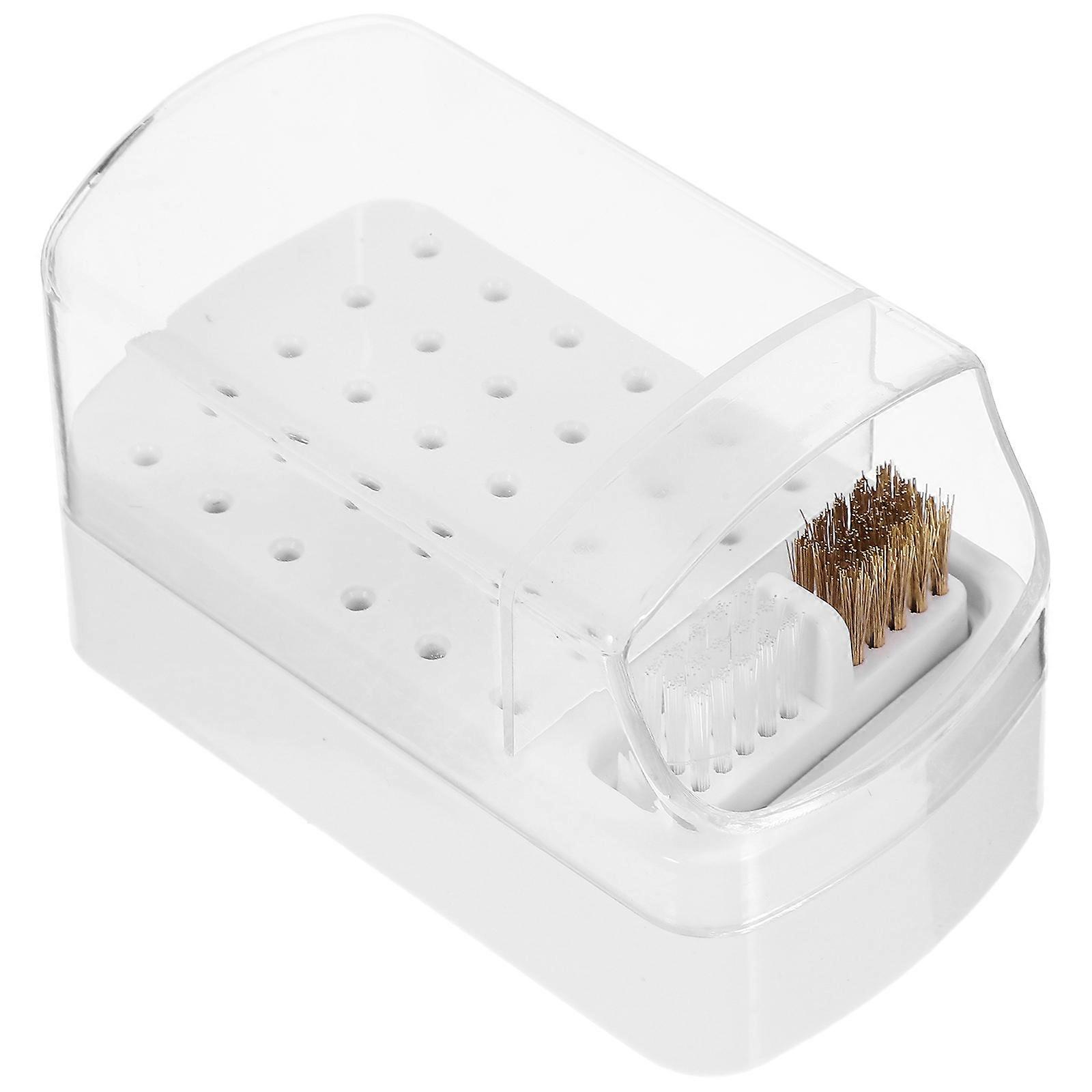 Nail Drill Bits Storage Box for Organizing Nail Grinding Heads