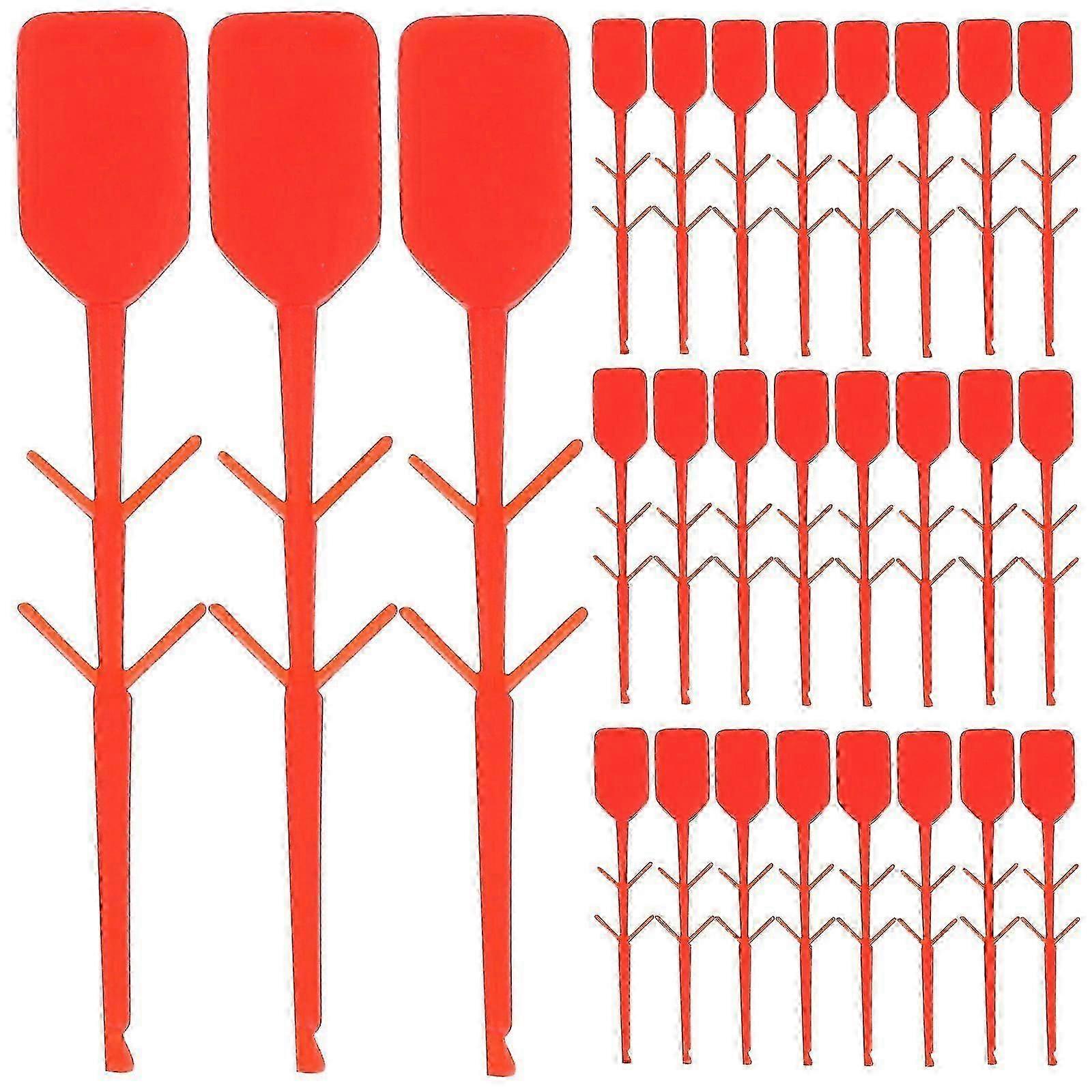 100PCS Security Seals Tamper Proof Self Locking Tags Pull Tie Tags Fire Extinguisher Tags Fire Safety Pull Pin Extinguisher Tags