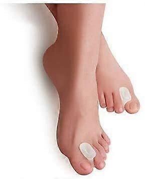 2PCS Silicone Toe Separators and Straighteners for Bunions and Overlapping Toes