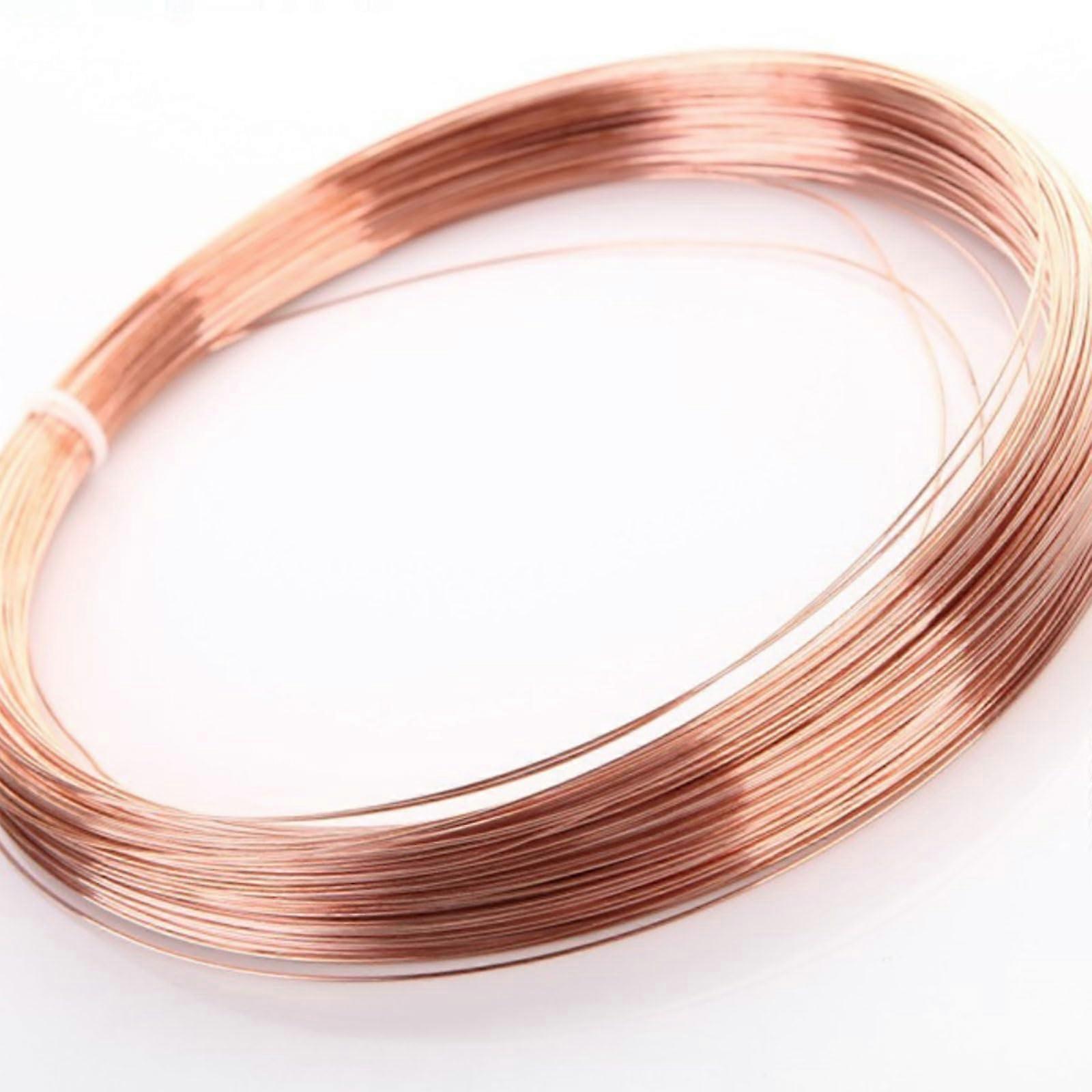 3mm Solid Copper Wire 1kg  Conductivity Corrosion Resistant for Jewelry Electrical Craft