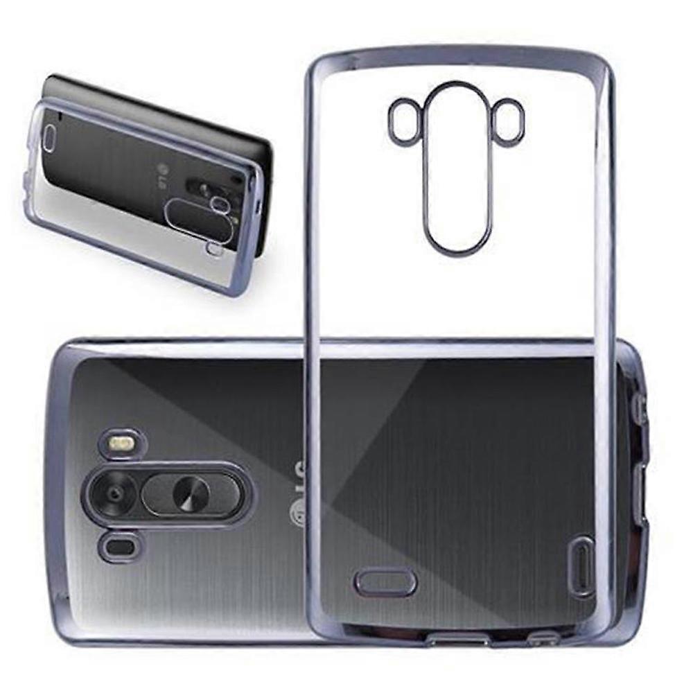 LG G3 Protective Case TPU Case - Chrome Look