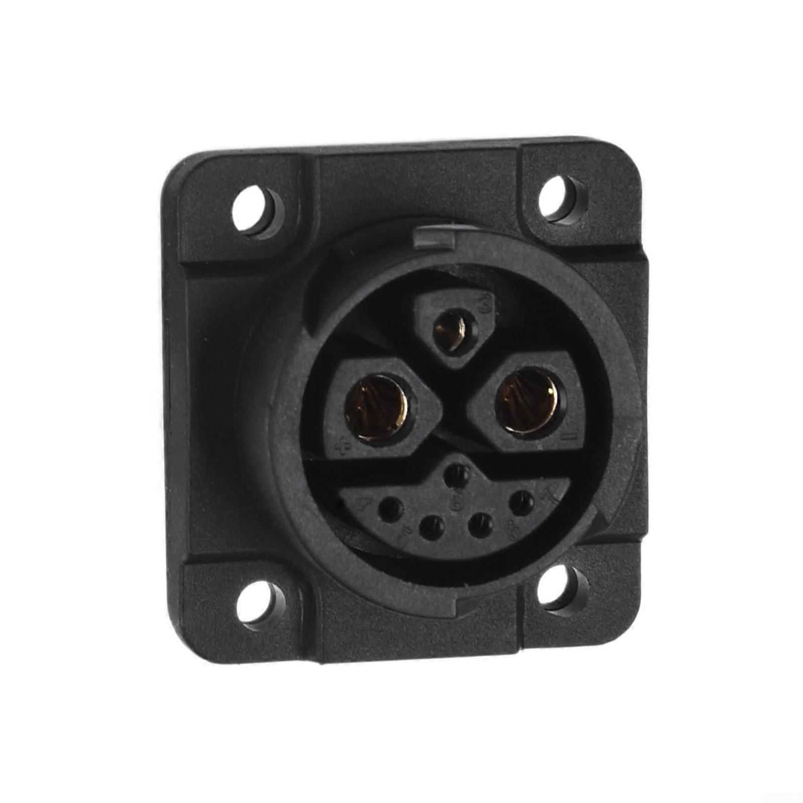 EV Charging Connector 50A M25 M23 SelfLocking IP67 Waterproof  Current for Energy Storage