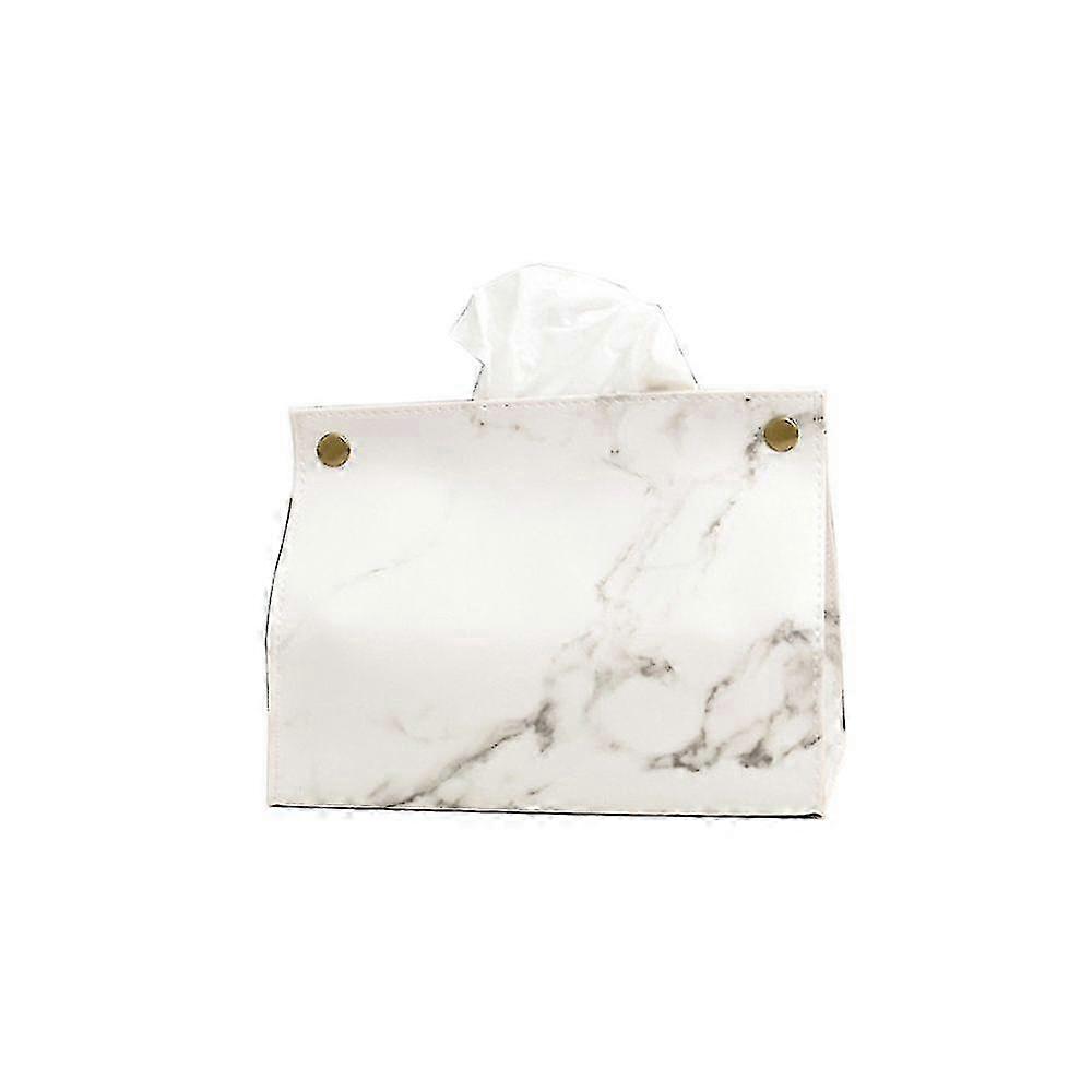 Nordic Style Marbling Boxes Tissue Storage Box Table Decoration Tissue Boxes