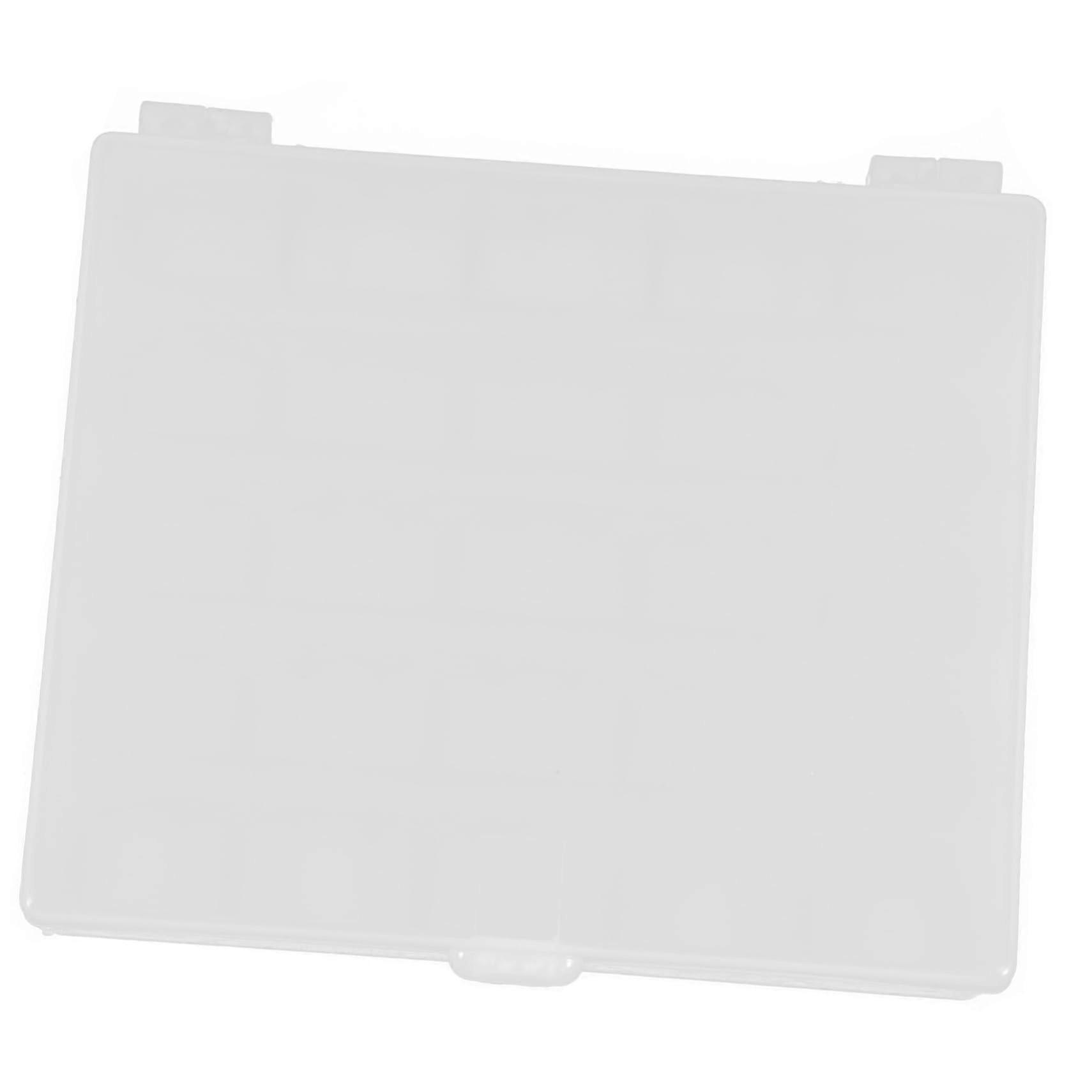 2pcs Sewing Bobbin Storage Box Plastic Bobbin Case for Embroidery Threads Compact Tangle Organizer