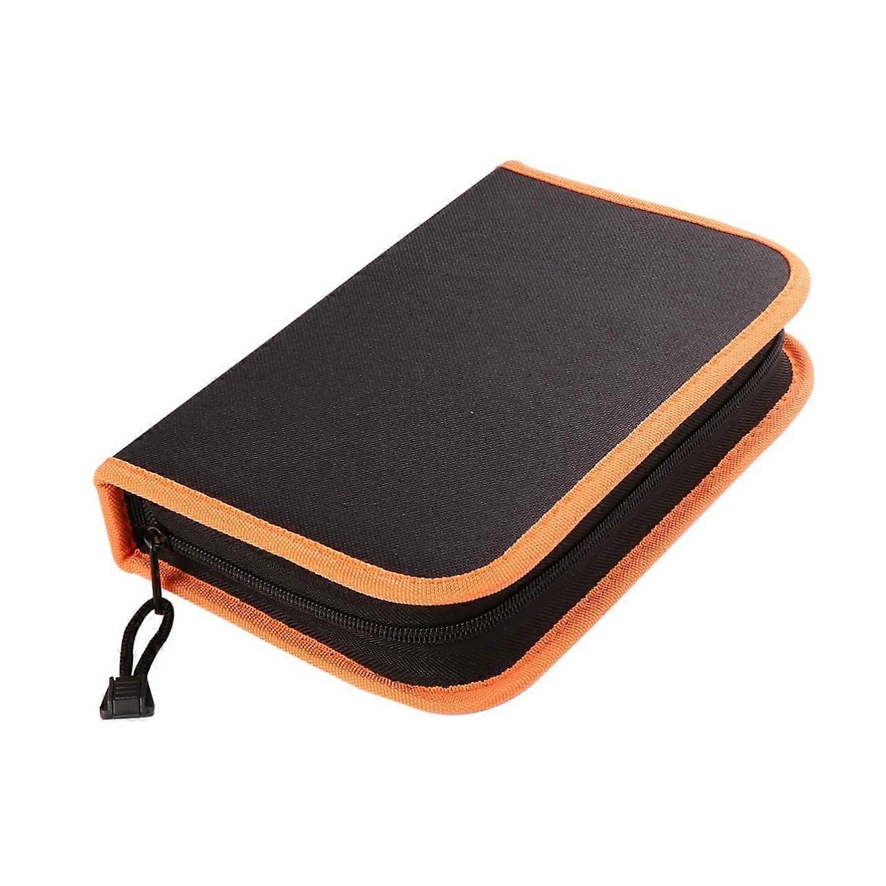 Pumpkin Carving Tools Bag with 13 Elastic Compartments Durable Halloween Storage Organizer