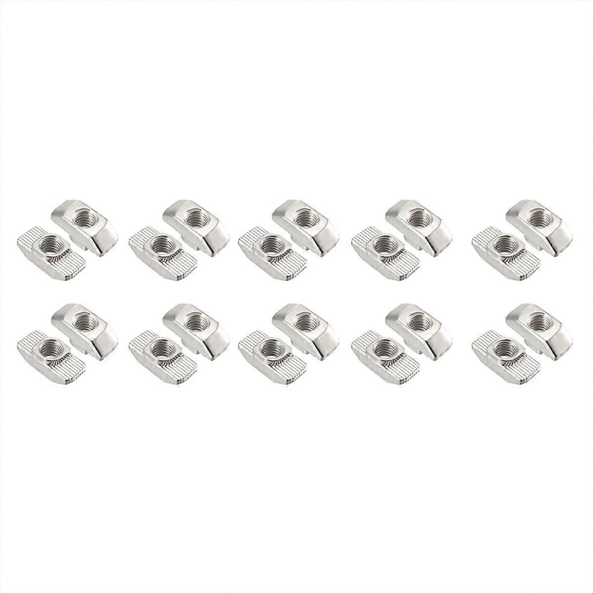 20PCS Nuts Kit M8 Hammer Head -Nut Connector Assortment for -slot