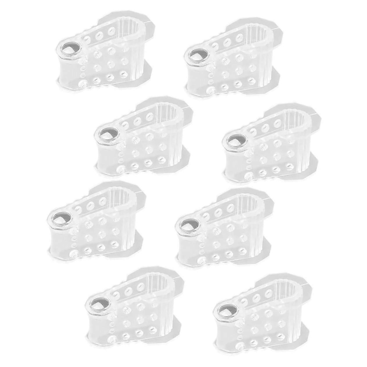 Magnetic Toe Separators Bunion Corrector Ergonomic Alignment Transparent Spacers Day Night Wear