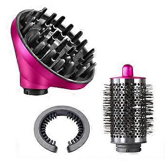 Per diffusore Airwrap HS01 e HS05 Spazzola volumizzante rotonda grande Set di spazzole per la pulizia Ferro arricciacapelli Strumenti per lo styling A