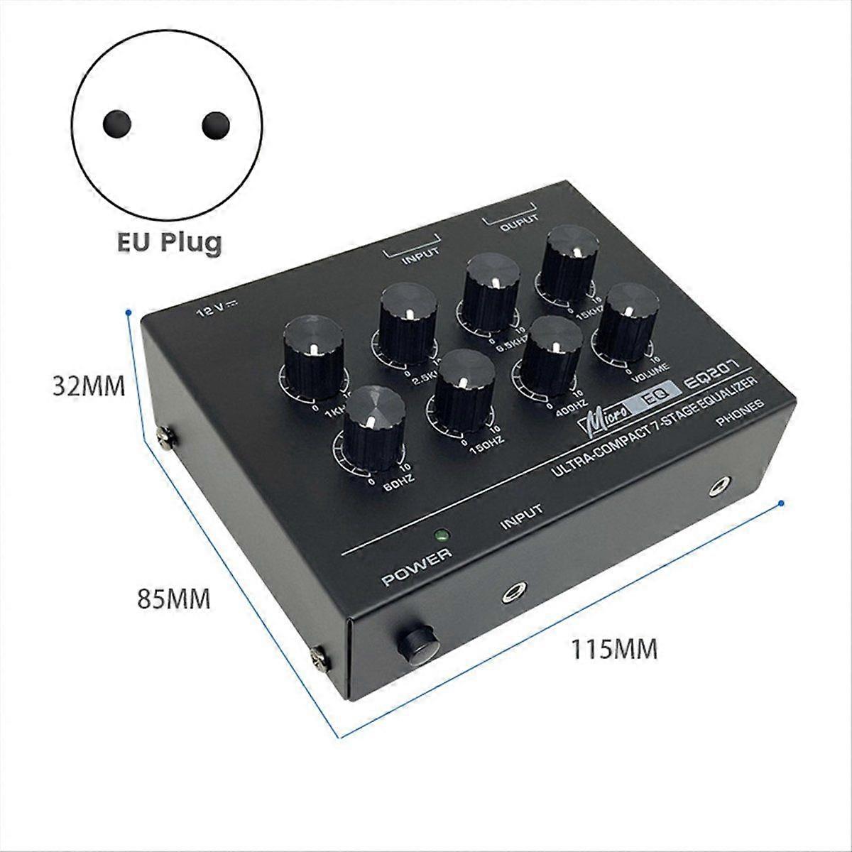 Preamp EQ207 7 Band Equalizers Sound Modifiers EU Plug