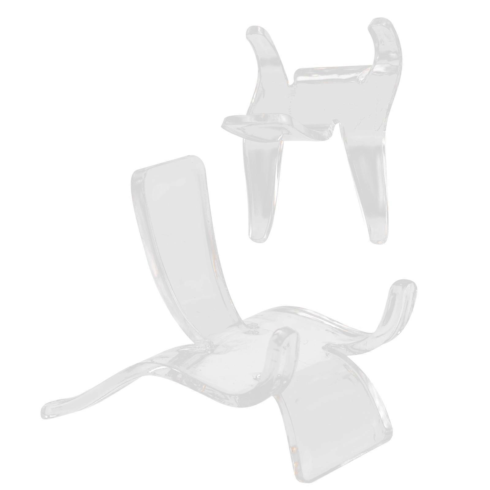 Crystal Stone Display Plastic Holder Stands for Display 100Pcs