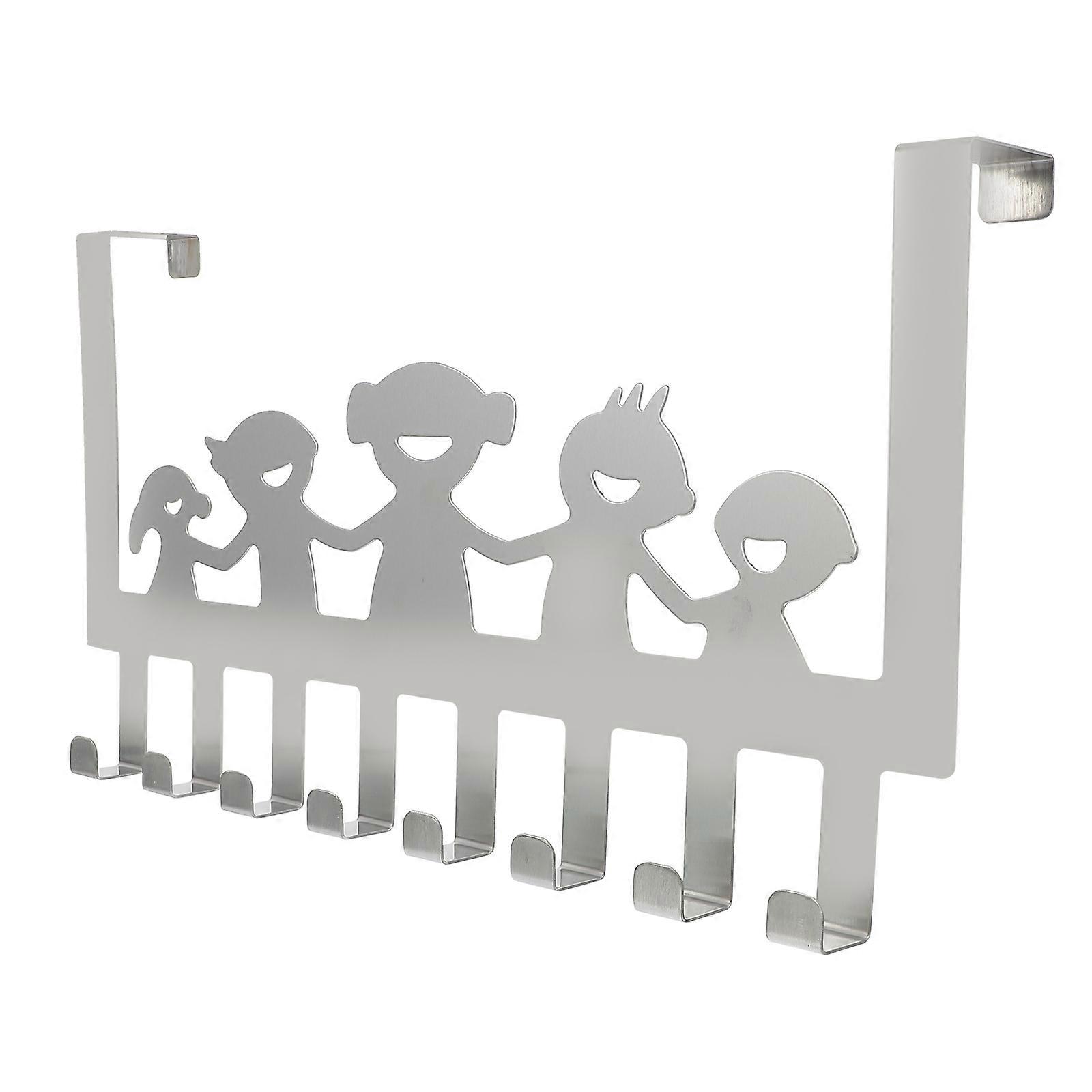 Hanging Row Hook Back Door Row Hook for Storage 2Pcs